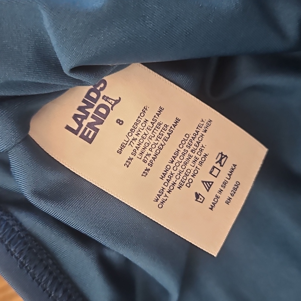 Lands' End Swim Skirt Size 8 - Picture 2 of 4